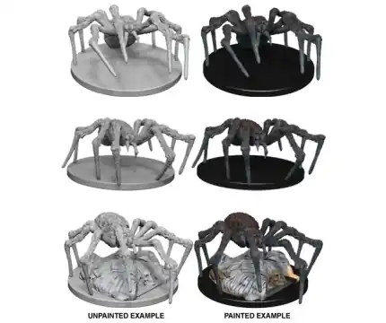 Bra pris | D&D Nolzur‘s Marvelous Miniatures Spiders (Unpainted)