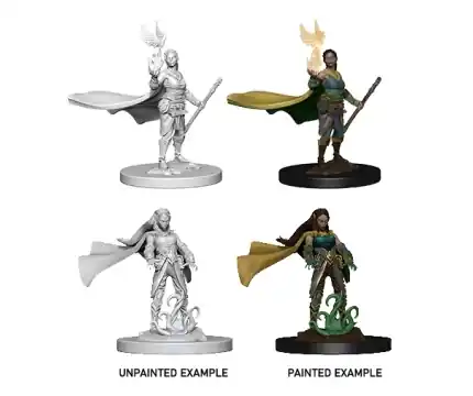 Finns tillgänglig - D&D Nolzur‘s Marvelous Miniatures Elf Druid - Female (Unpainted)