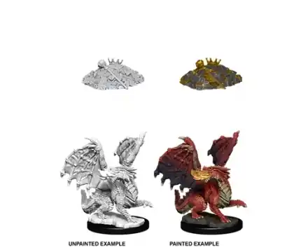 Superpris | D&D Nolzur‘s Marvelous Miniatures Red Dragon Wyrmling (Unpainted)
