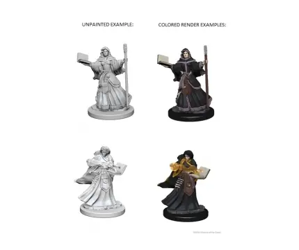 D&D Nolzur‘s Marvelous Miniatures Human Wizard - Female (Unpainted) - Rabatt