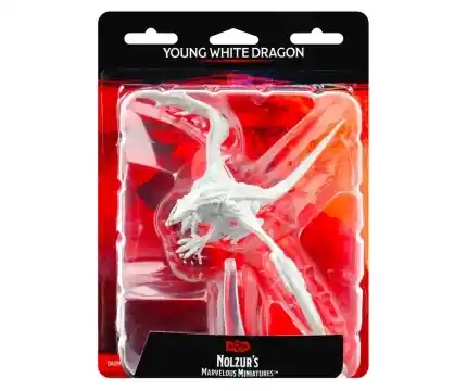 D&D Nolzur‘s Marvelous Miniatures Young White Dragon (Unpainted) - Populärt just nu