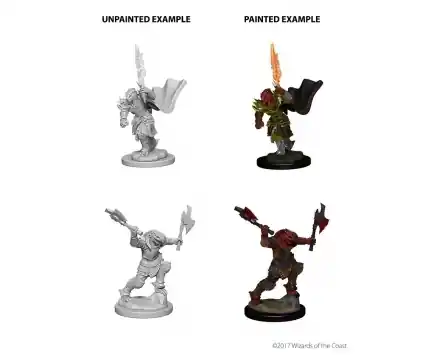 Köp direkt | D&D Nolzur‘s Marvelous Miniatures Dragonborn Fighter - Female (Unpainted)
