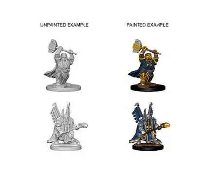 Specialpris - D&D Nolzur‘s Marvelous Miniatures Dwarf Male Paladin (Unpainted)
