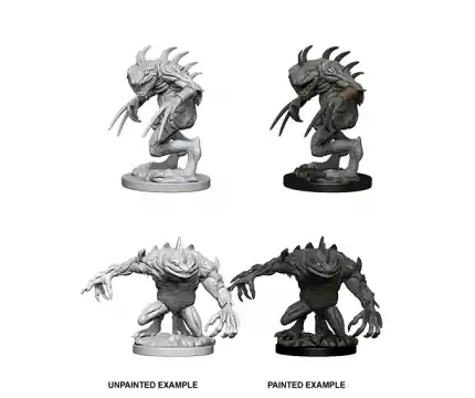 Missa inte erbjudandet - D&D Nolzur‘s Marvelous Miniatures Grey Slaad & Death Slaad (Unpainted)