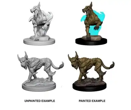 Köp nu - D&D Nolzur‘s Marvelous Miniatures Blink Dogs (Unpainted)