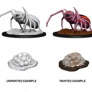 D&D Nolzur‘s Marvelous Miniatures Giant Spider & Egg Clutch (Unpainted) - Deal