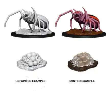 D&D Nolzur‘s Marvelous Miniatures Giant Spider & Egg Clutch (Unpainted) - Deal