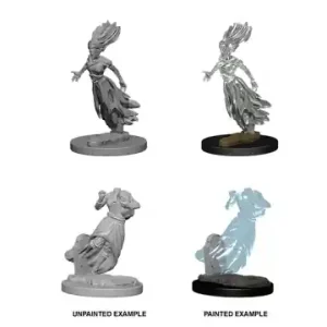 D&D Nolzur‘s Marvelous Miniatures Ghosts (Unpainted) | Dagens deal