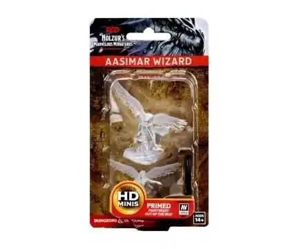 D&D Nolzur‘s Marvelous Miniatures Aasimar Wizard - Female (Unpainted) - Så länge lagret räcker
