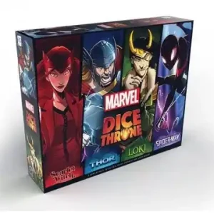 Marvel Dice Throne Scarlet Witch VS Thor VS Loki VS Spider-Man - Lägg i varukorg
