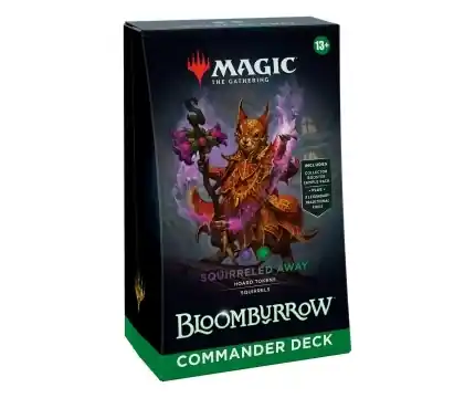 Magic The Gathering Bloomburrow Commander Deck - Squirreled Away | Mycket populär