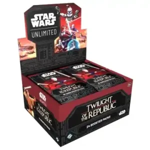 Trygg betalning - Star Wars Unlimited - Twilight of the Republic Booster Display (24 Boosters)