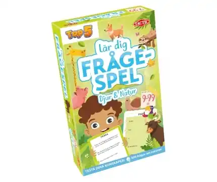 Lär dig Frågespel (Djur & Natur) - Outlet