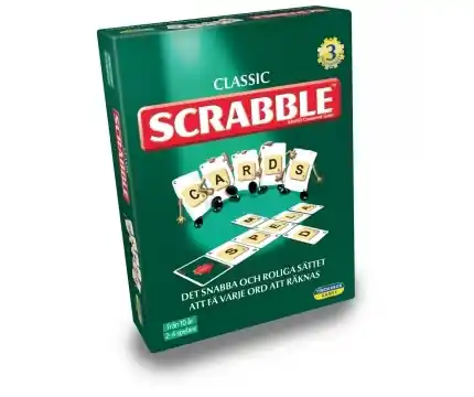 Scrabble kortspel (SVE) | Extra rabatt