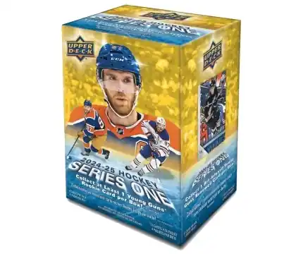 Upper Deck 2024-25 NHL Series 1 Blaster Box (4 Boosters) - Snabb leverans