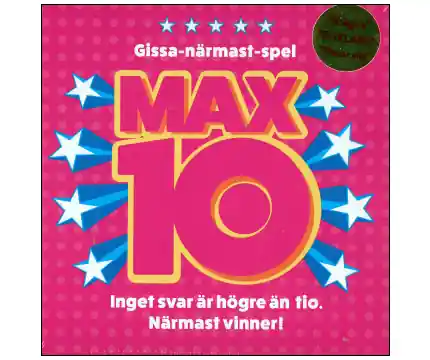Precis lanserat | Max 10