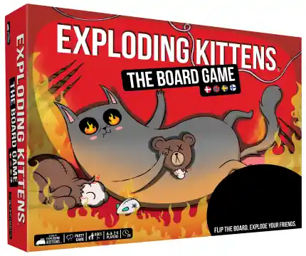 Rekommenderas - Exploding Kittens The Board Game (SVE)