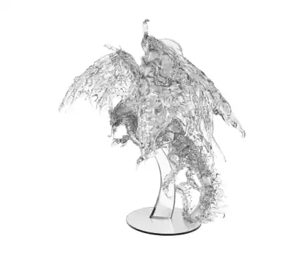 Utförsäljning - D&D Nolzur‘s Marvelous Miniatures Red Ghost Dragon (Unpainted)