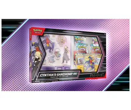Riktigt fynd - Pokemon TCG Cynthia’s Garchomp ex Premium Collection (1 per kund)