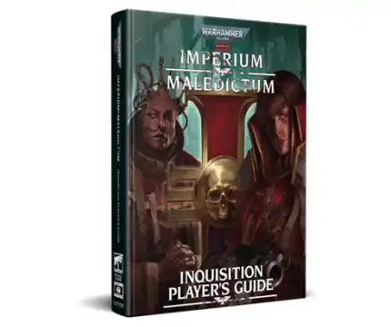 Warhammer 40K RPG Imperium Maledictum - Inquisition Player’s Guide (ENG) | Hög kvalitet