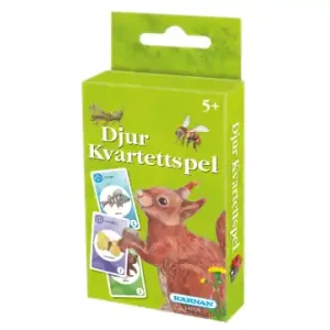Begränsat antal - Djur Kvartettspel