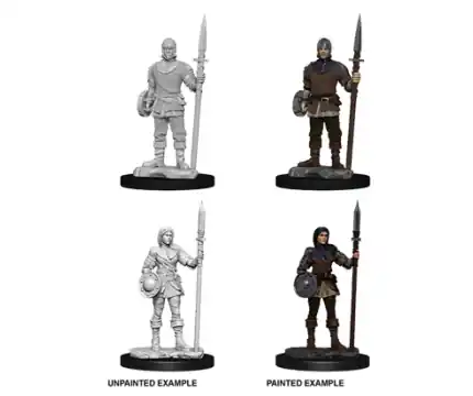 Kampanjen går snart ut | D&D Deep Cuts Miniatures Guards (Unpainted)