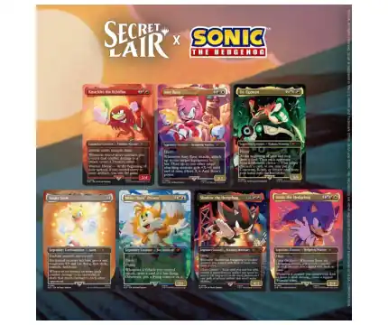 Trygg betalning - Magic The Gathering Secret Lair - Sonic Friends and Foes (Non Foil)