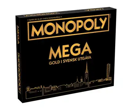 Monopoly Mega Gold (SVE) | Mycket uppskattad