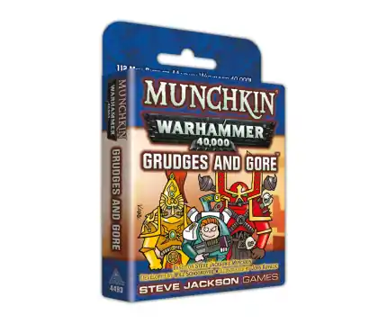 Nyligen lanserat - Munchkin Warhammer 40,000 Grudges and Gore (Exp.)