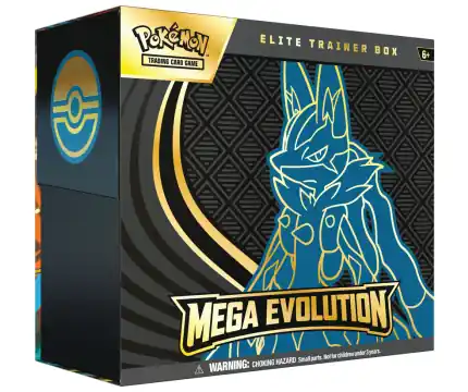 Pokémon TCG Mega Evolution - Lucario Elite Trainer Box (Max 1. Per Kund) | Nyligen tillagt