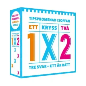 1X2 - Tipspromenad i soffan - Erbjudande