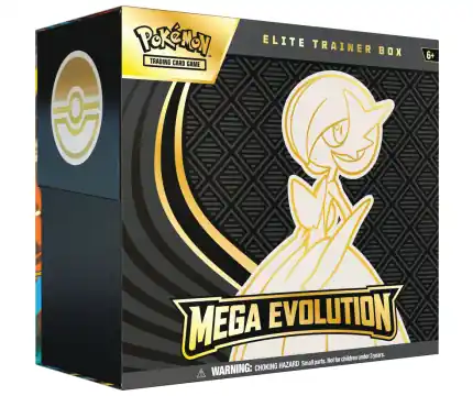 Nyhet i webbutiken | Pokémon TCG Mega Evolution - Gardevoir Elite Trainer Box (Max 1. Per Kund)