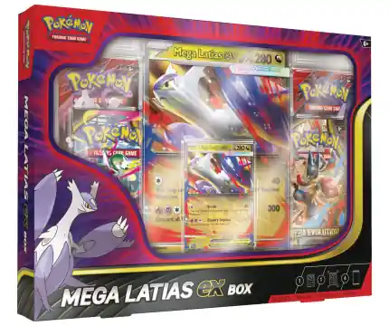 Nyligen lanserat | Pokémon TCG Mega Latias ex Box (Max 1. Per Kund)
