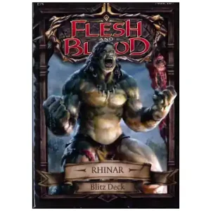 Flesh and Blood TCG History Pack 1 Blitz Deck - Rhinar | Mycket populär