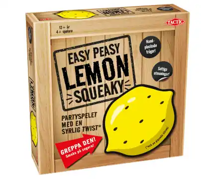 Sänkt pris - Easy Peasy Lemon Squeaky