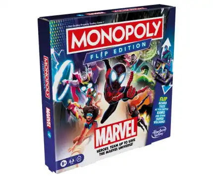 Missa inte erbjudandet - Monopoly Flip edition - Marvel
