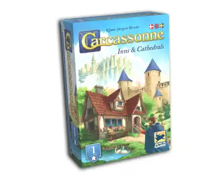 Mycket populär - Carcassonne Expansion 1 - Inns & Cathedrals (SVE)