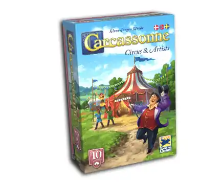 Carcassonne Expansion 10 - Circus & Artists (SVE) - Mycket uppskattad