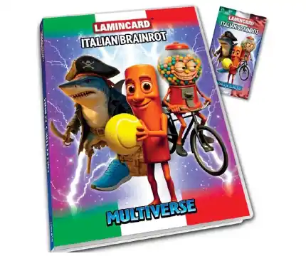 Lamincard Italian Brainrot Album (Incl. 1 Foil Pack) - Wave 1 - Superpris