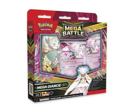 Få kvar i lager - Pokémon TCG Mega Battle Deck - Mega Diancie ex (Max 1. Per Kund)