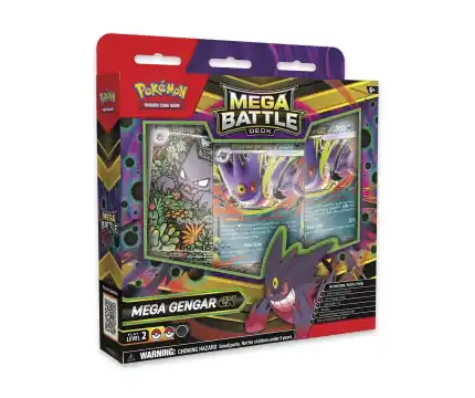 Utförsäljning - Pokémon TCG Mega Battle Deck - Mega Gengar ex (Max 1. Per Kund)