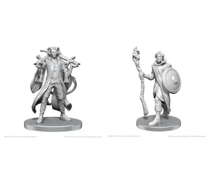 Bästsäljare - Critical Role Mollymauk Tealeaf & Caduceus Clay (Unpainted)