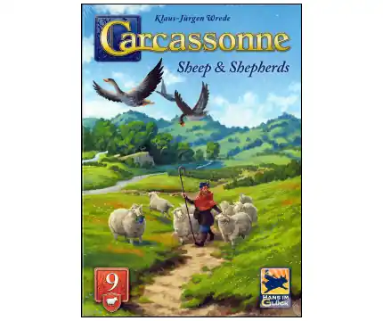 Carcassonne Expansion 9 - Sheep & Shepherds (ENG) - Precis lanserat