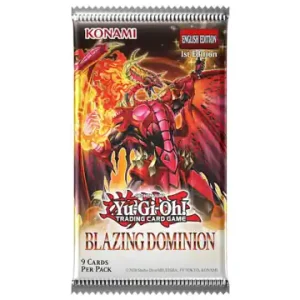 Spara nu - YGO - Blazing Dominion Booster (9 Kort)