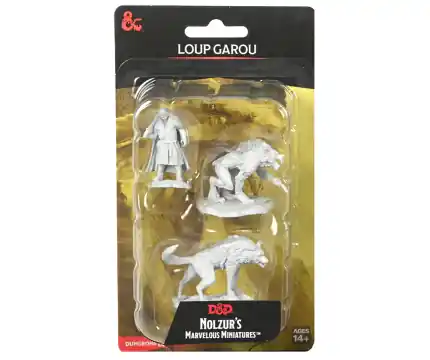 D&D Nolzur‘s Marvelous Miniatures Loup Garou (Unpainted) - Superpris