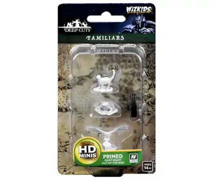 D&D Deep Cuts Miniatures Familiars (Unpainted) - Snabb leverans