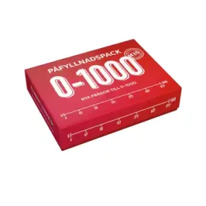 0-1000 Påfyllnadspack (Exp.) - Begränsat antal