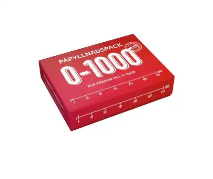 0-1000 Påfyllnadspack (Exp.) - Begränsat antal