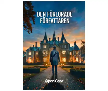 Open Case Den Förlorade Författaren - Passa på nu