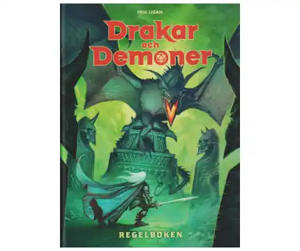 Drakar och Demoner Regelboken - Klar att skickas